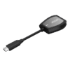 Lexar - kaardilugeja LRW470U SD ja microSD UHS-II kaheslotiline lugeja (USB-C)
