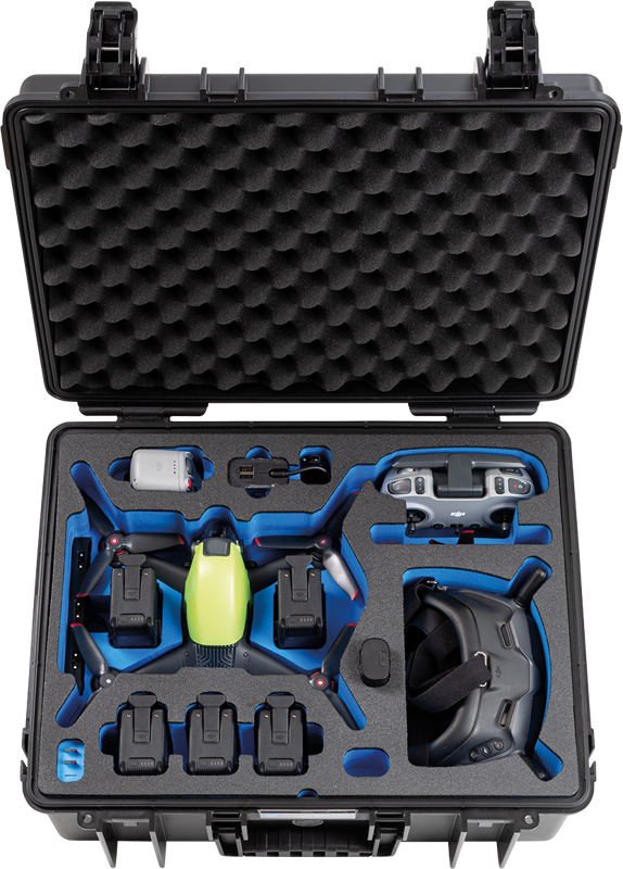 04_115913 B&W Outdoor - Type 6000 DJI FPV Combo (For 6+2 Batteries, Black)