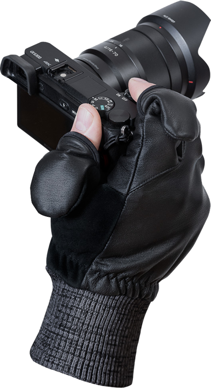 Vallerret - Hatchet Leather Photography Glove (Black)