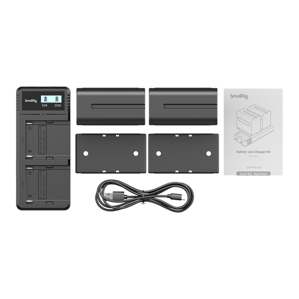 1_8 SmallRig - 3823 NP-F970 Battery & Charger Kit