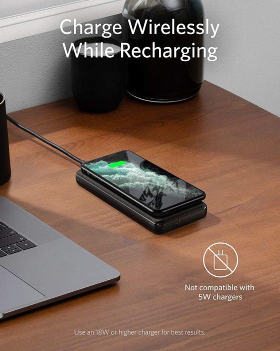 Anker - 10000mAh PowerCore III Sense Wireless