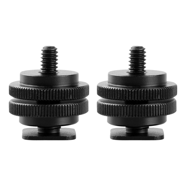 SmallRig - 1631 Cold Shoe Adpt w/ 3/8" - 1/4" Thread