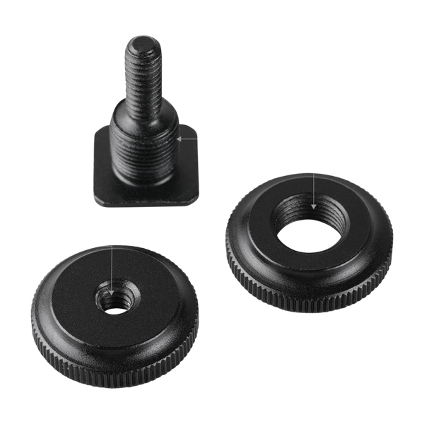 SmallRig - 1631 Cold Shoe Adpt w/ 3/8" - 1/4" Thread