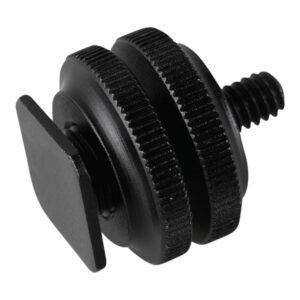 SmallRig - 1631 Cold Shoe Adpt w/ 3/8" - 1/4" Thread