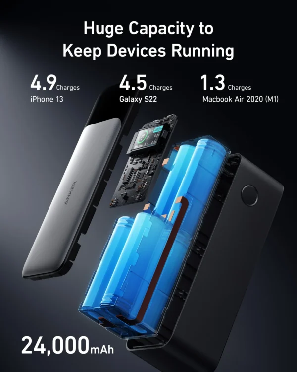 Anker - 737 Power Bank (PowerCore 24K)
