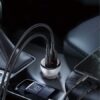 Baseus Digital Display Car Charger USB QC4.0 + USB-C PD 3.0