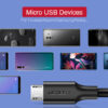 UGREEN - micro USB cable QC 3.0 2.4A 0.5m (must)