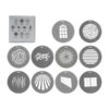 Nanlite - FM Mount Projection Attachment GOBO Set 1