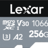 Lexar PRO Silver microSD mälukaart + adapter