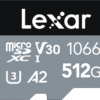 Lexar PRO Silver microSD mälukaart + adapter