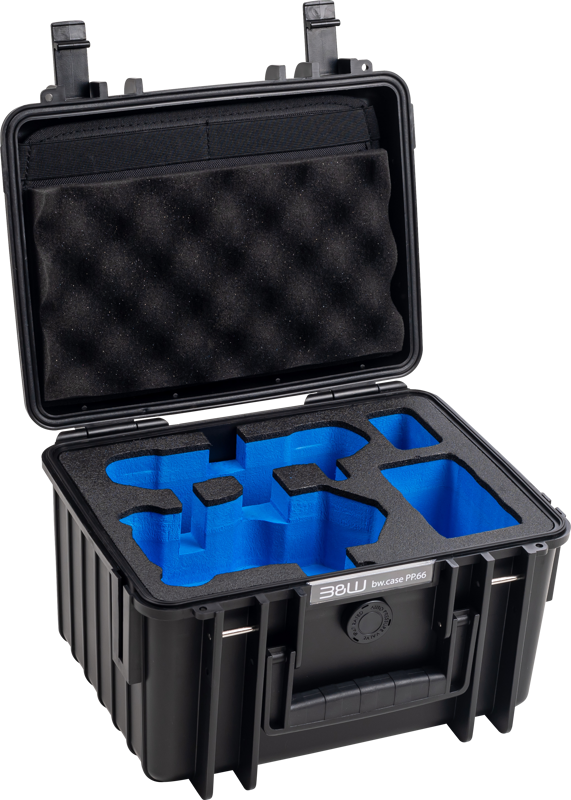 01_126682 BW Outdoor Cases Type 2000 DJI Mini 4 Pro jaoks / Must