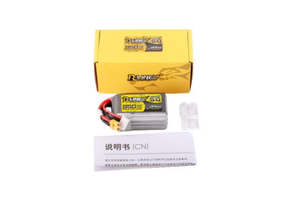 Tattu R-Line 4S 850mAh 150C Battery (XT30) Tattu R-Line 4S 850mAh 150C Battery (XT30)