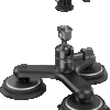 SmallRig 4468 Triple Magnetic Suction Cup Mounting Support Kit for Action Cameras