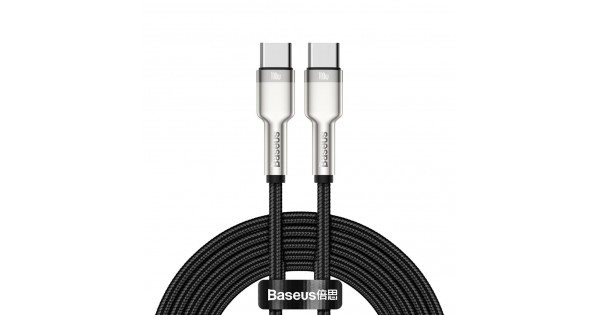 BASEUS Cafule Series Metal Data Cable USB-C 100W 2m Black