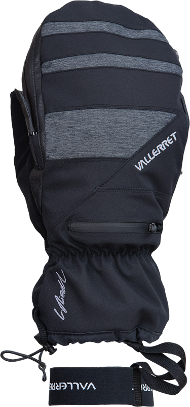 02_121316 Vallerret Skadi Zipper Mitt LRS: Black XL