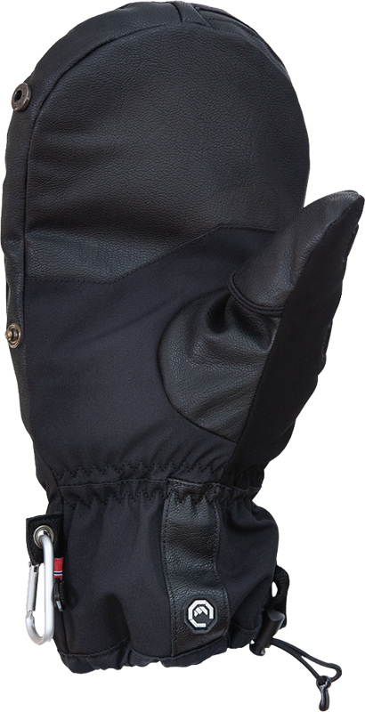 03_121316 Vallerret Skadi Zipper Mitt LRS: Black XL