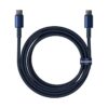 Baseus Tungsten Charging Cable USB-C to USB-C 100W 2m, Sinine