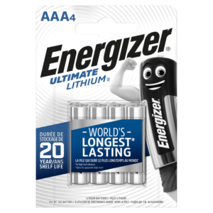 Energizer Ultimate Lithium AAA 4 pack