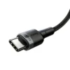 CABLE USB-C PD 2.0 200cm Baseus Cafule 100W Fast Charge Support