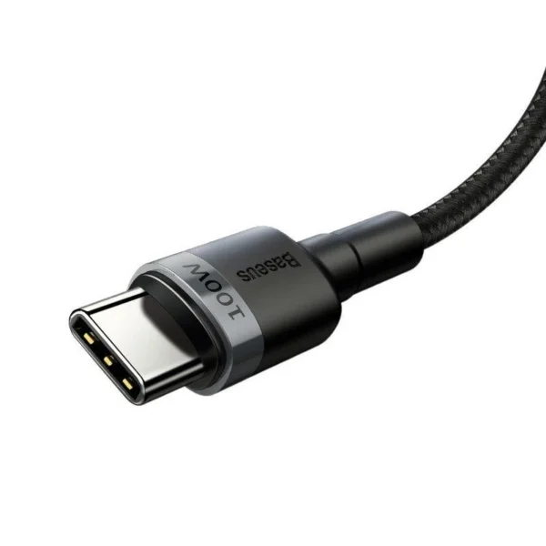 CABLE USB-C PD 2.0 200cm Baseus Cafule 100W Fast Charge Support