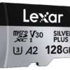 Lexar microSDXC Silver Plus 1066x UHS-I/U3/A2/4K R205/W150 (V30) 128GB