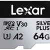 Lexar microSDXC Silver Plus 1066x UHS-I/U3/A2/4K R205/W150 (V30) 64GB