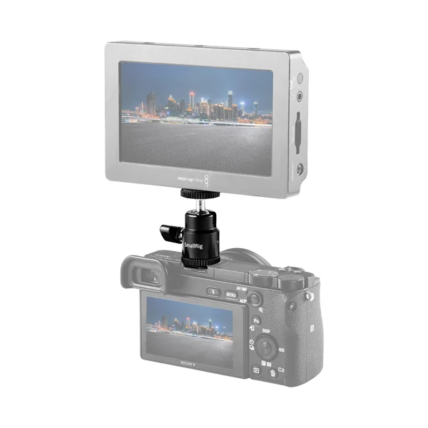 SmallRig - 761 Cold shoe mount - Ballhead 1/4" screw