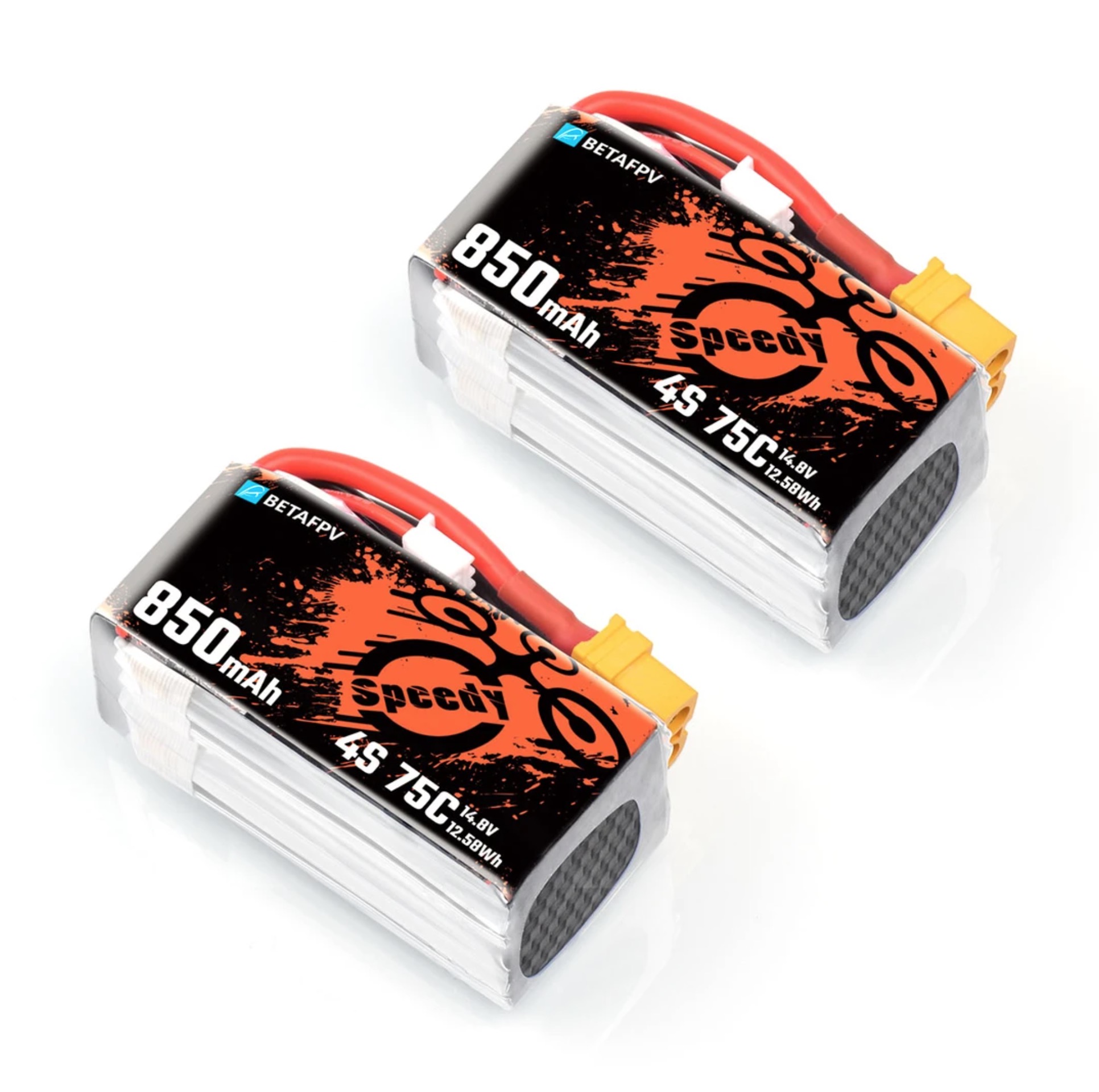 BetaFPV 850mAh 75C 4S (XT30) (2pcs)