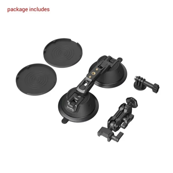 SmallRig - 4193 Portable Suction Cup Mount Support for Action Cameras SC-1K