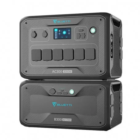 poweroak-bluetti-ac300-b300-solar-generator-combo Bluetti - EB3A (268Wh)