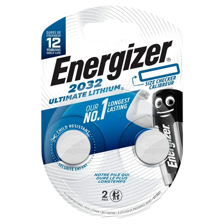 109723 Energizer Lithium Miniature CR2430 2 pack