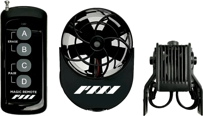PMI RC Haze Fan Upgrade pack with RC Haze Fan + Fan Dock + Magic Remote