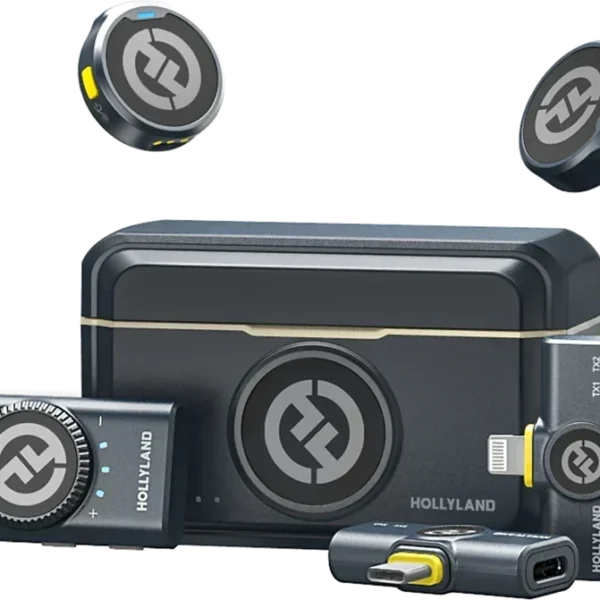 Hollyland Lark M2 Combo - Wireless Lavalier Microphone