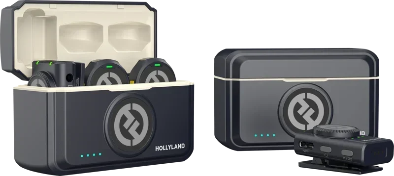 Hollyland Lark M2 Combo - Wireless Lavalier Microphone