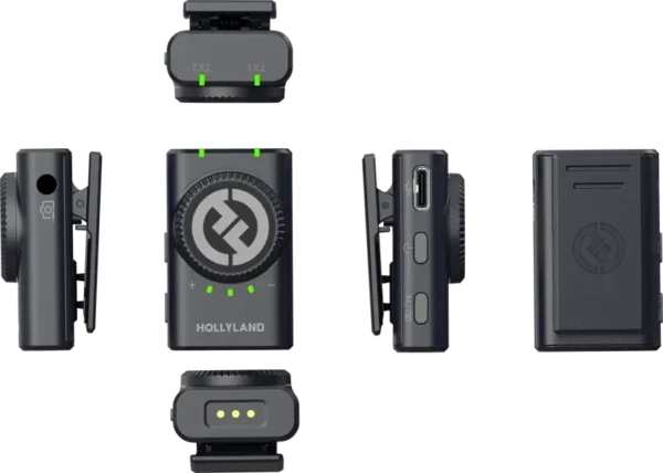 Hollyland Lark M2 Combo - Wireless Lavalier Microphone