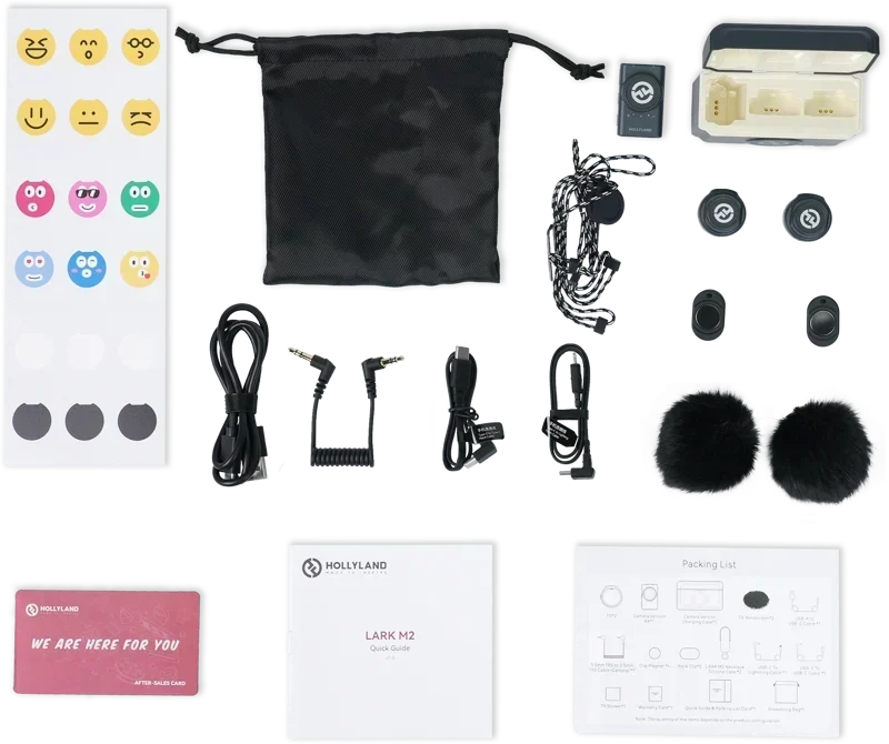 Hollyland Lark M2 Camera - Wireless Lavalier Microphone