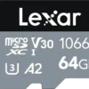 Lexar PRO Silver microSD mälukaart + adapter