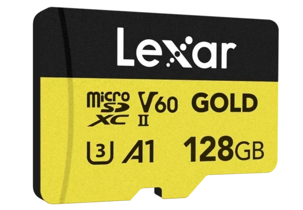 Lexar microSD GOLD microSDXC UHS-II/C10/A1/U3 R280/W100 (V60) 128GB