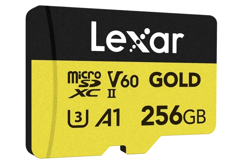 Lexar microSD GOLD microSDXC UHS-II/C10/A1/U3 R280/W100 (60) 256GB