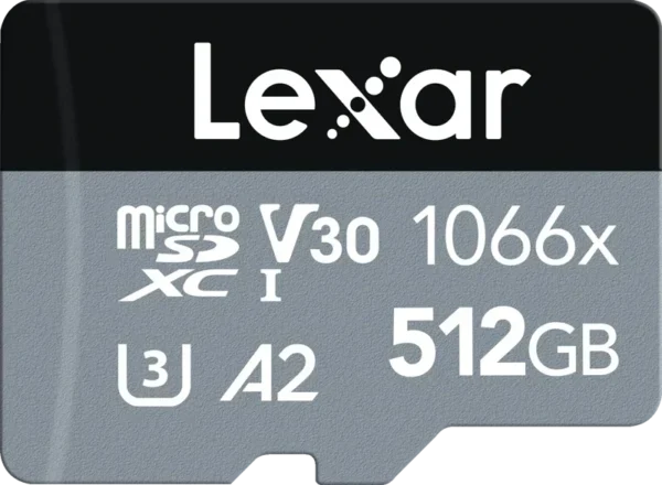Lexar PRO Silver microSD mälukaart + adapter