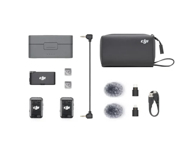 DJI MIC 2 (2TX+1RX+laadimiskarp)