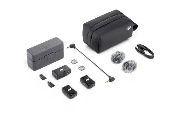 DJI MIC 2 (2TX+1RX+laadimiskarp)