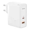 Baseus GaN5 Pro Type-C/USB 100W (valge)