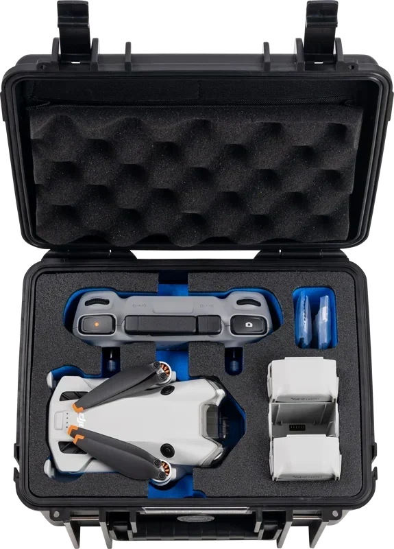 BW Outdoor Cases Type 2000 DJI Mini 4 Pro jaoks / Must