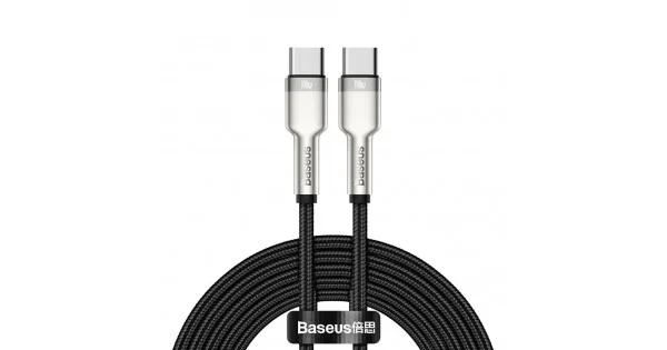 BASEUS Cafule Series Metal Data Cable USB-C 100W 2m Black