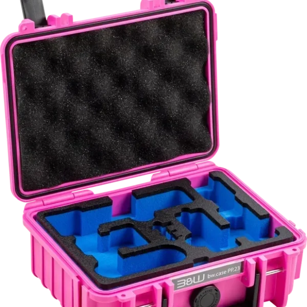 B&W Cases Type 500 for DJI Osmo Pocket 3 Creator Combo, Pink