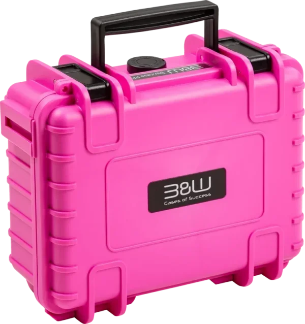 B&W Cases Type 500 for DJI Osmo Pocket 3 Creator Combo, Pink