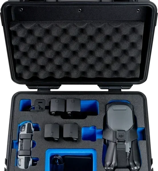 BW Välikohver Tüüp 4000 DJI Mavic 3 / Mavic 3 Fly More Combo / Mavic 3 CINE Premium Combo jaoks, must