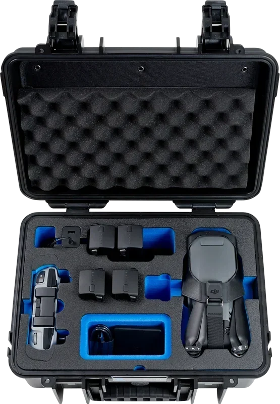 BW Välikohver Tüüp 4000 DJI Mavic 3 / Mavic 3 Fly More Combo / Mavic 3 CINE Premium Combo jaoks, must