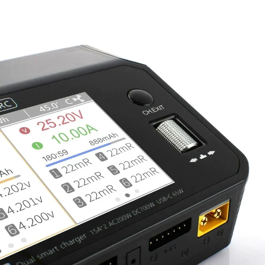 ToolkitRC M6DAC Dual Smart Laadija